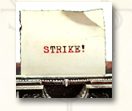 STRIKE! - art for Los Angeles Times